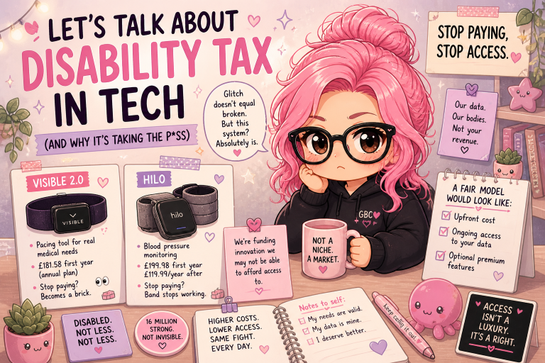 LET&rsquo;S TALK ABOUT DISABILITY TAX IN TECH (AND WHY IT&rsquo;S TAKING THE P*SS)